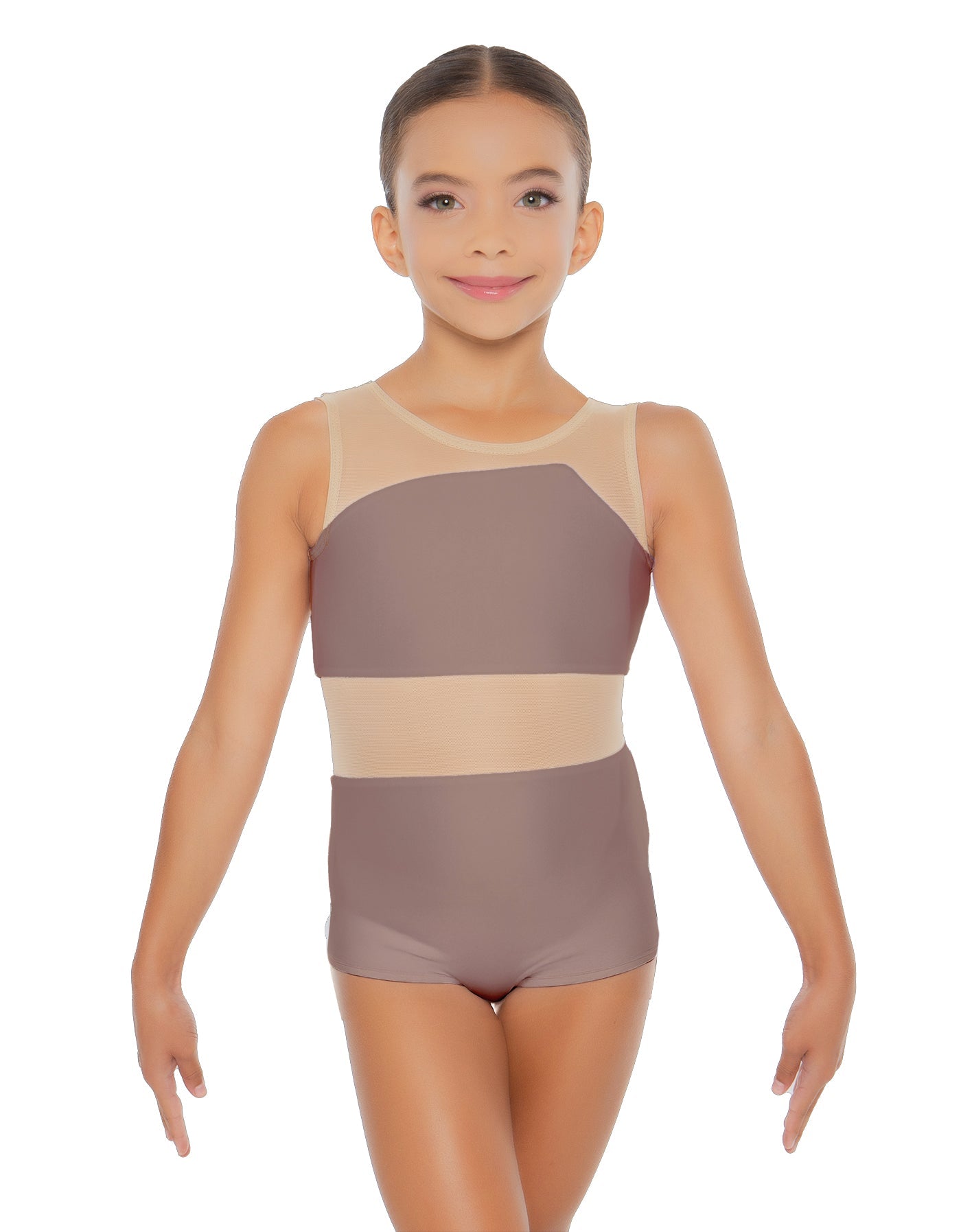 Solid Lycra Defined Biketard