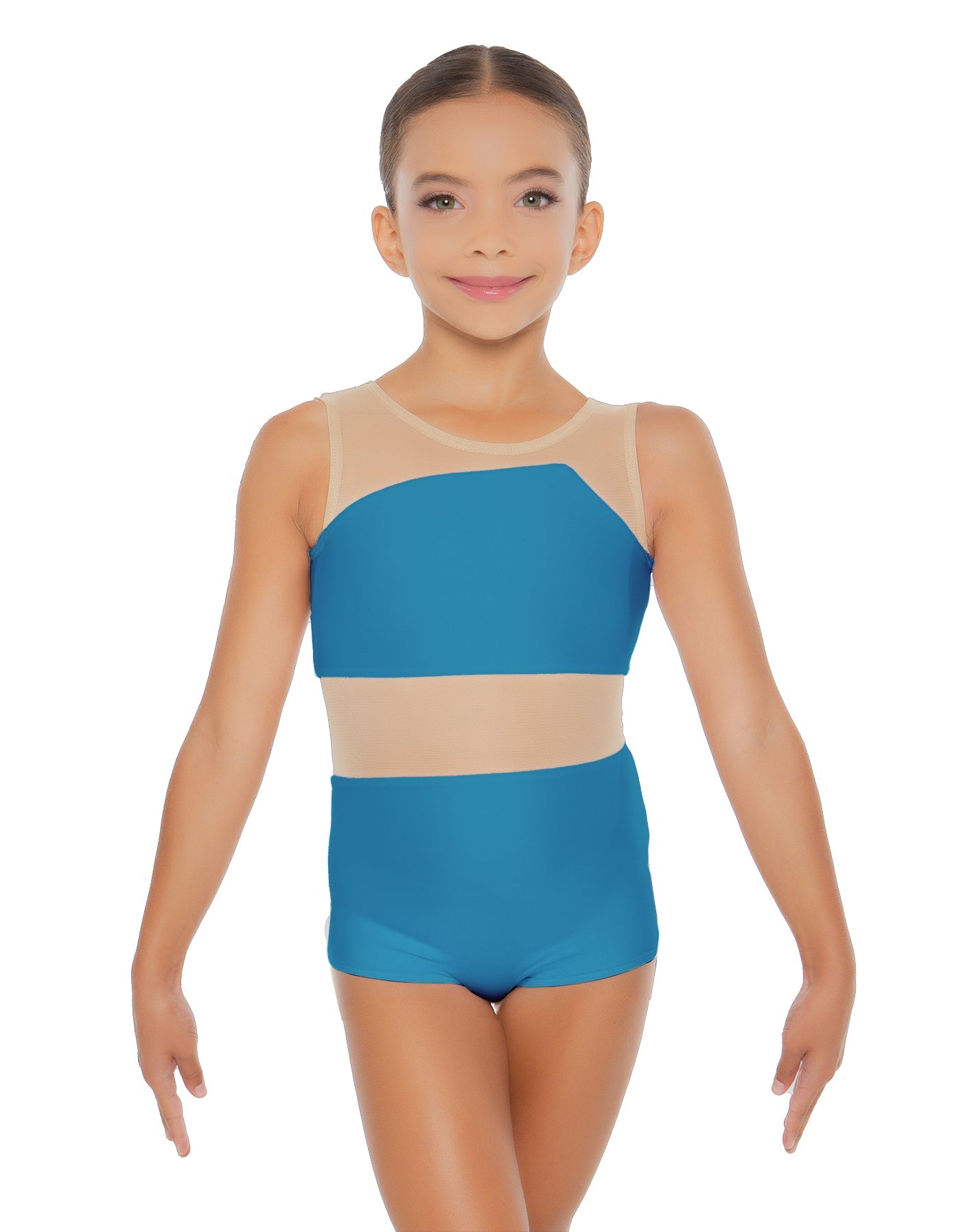 Solid Lycra Defined Biketard