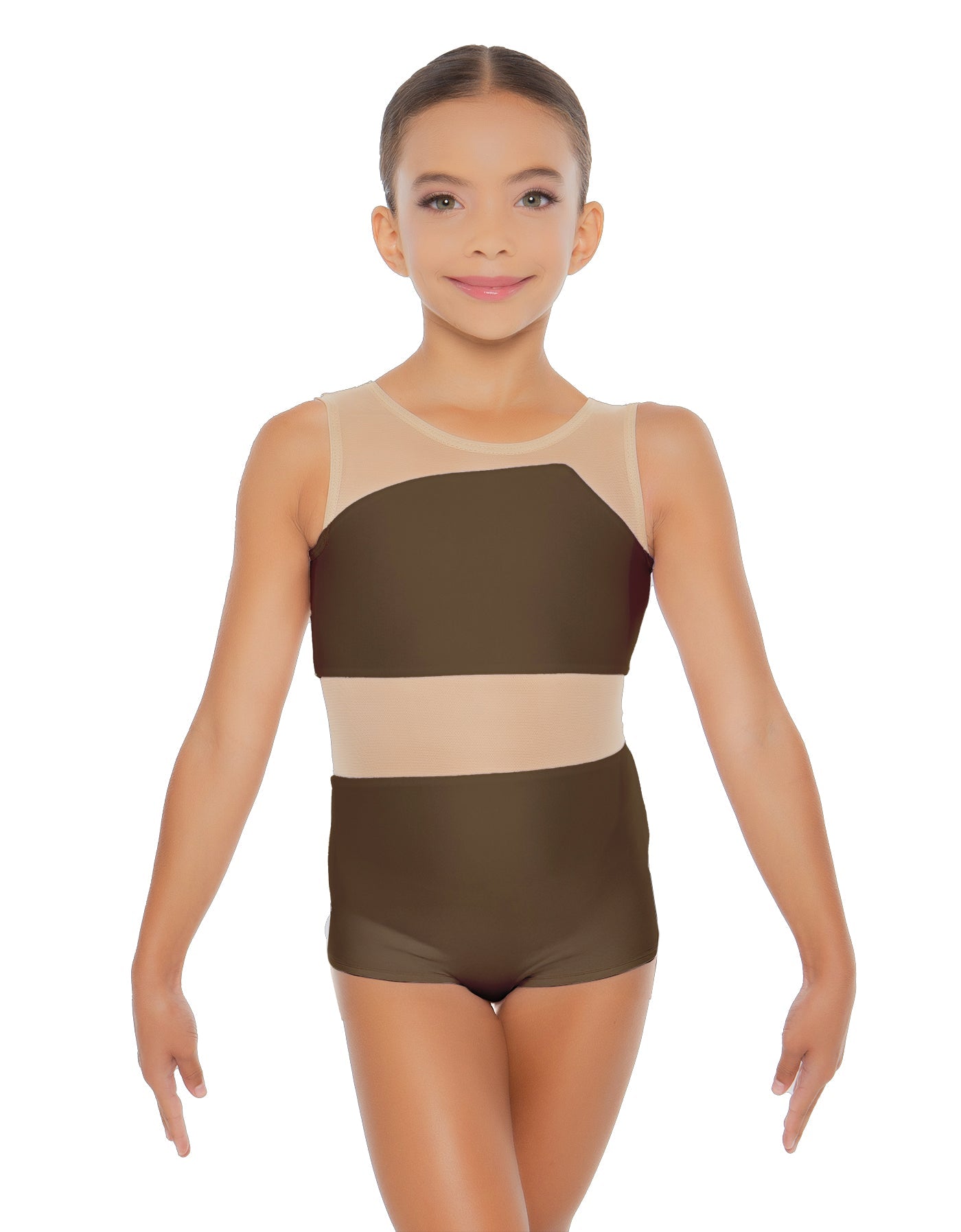 Solid Lycra Defined Biketard