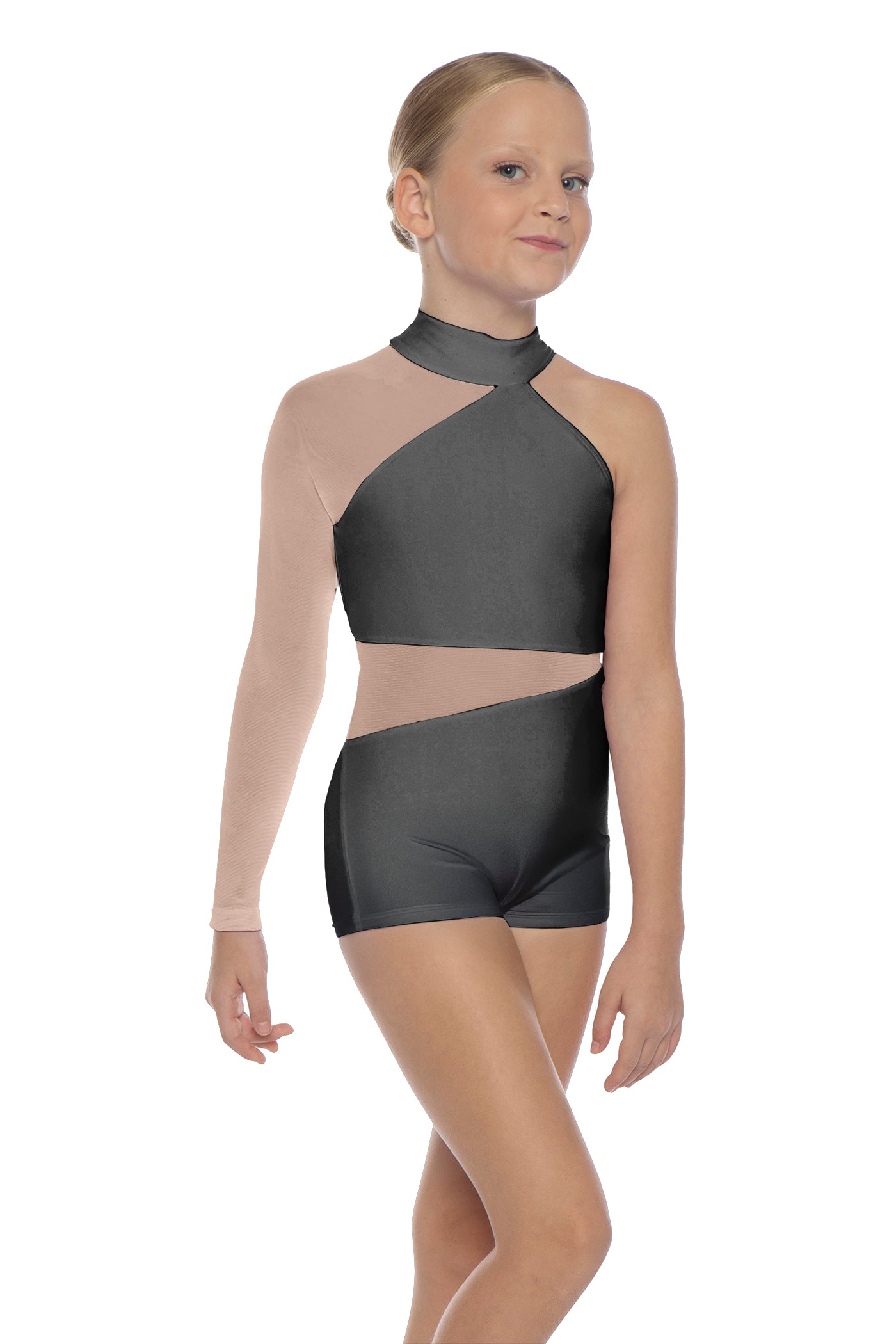 Solid Lycra Voltage Biketard