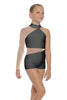 Solid Lycra Voltage Biketard