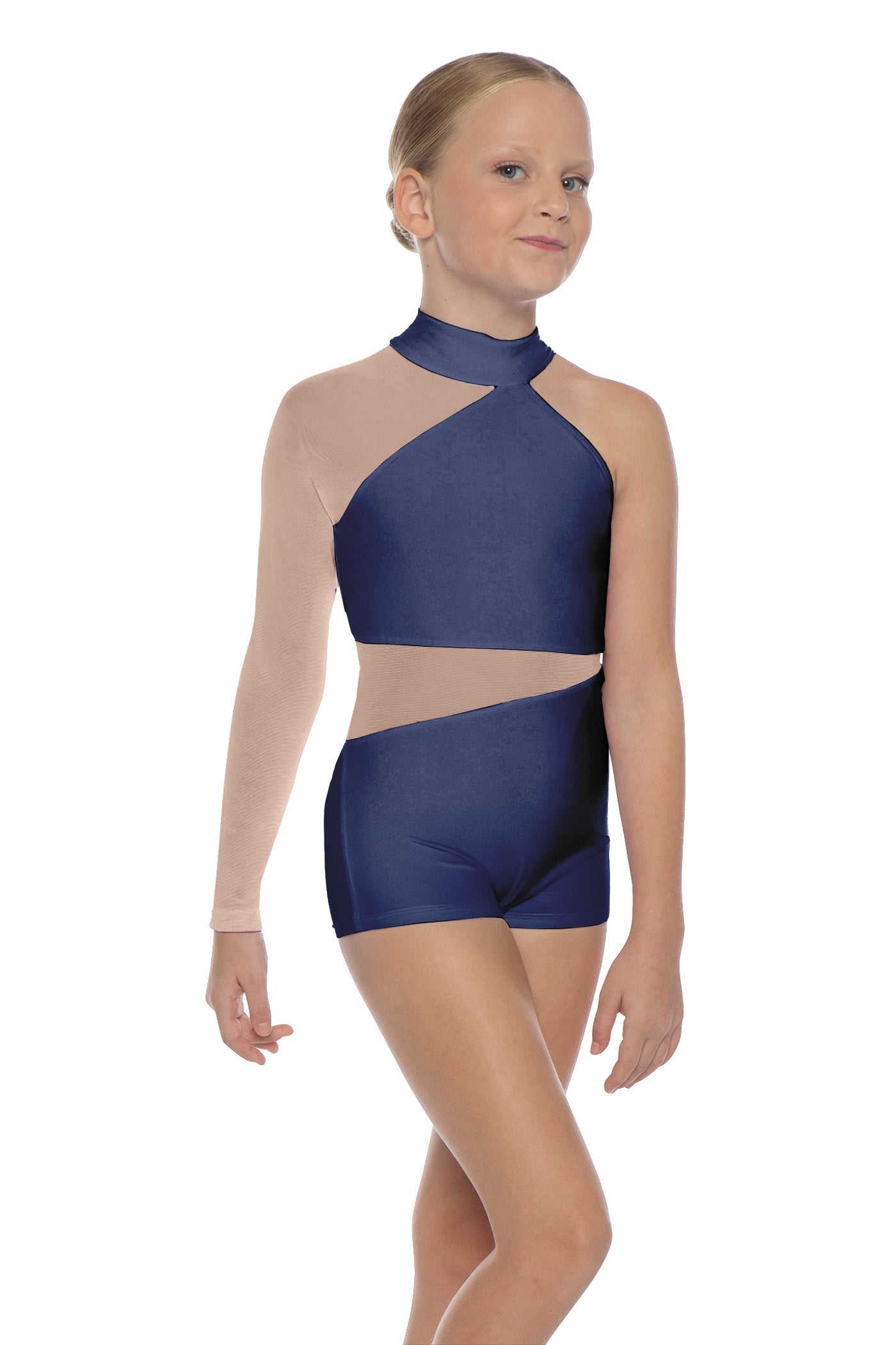 Solid Lycra Voltage Biketard