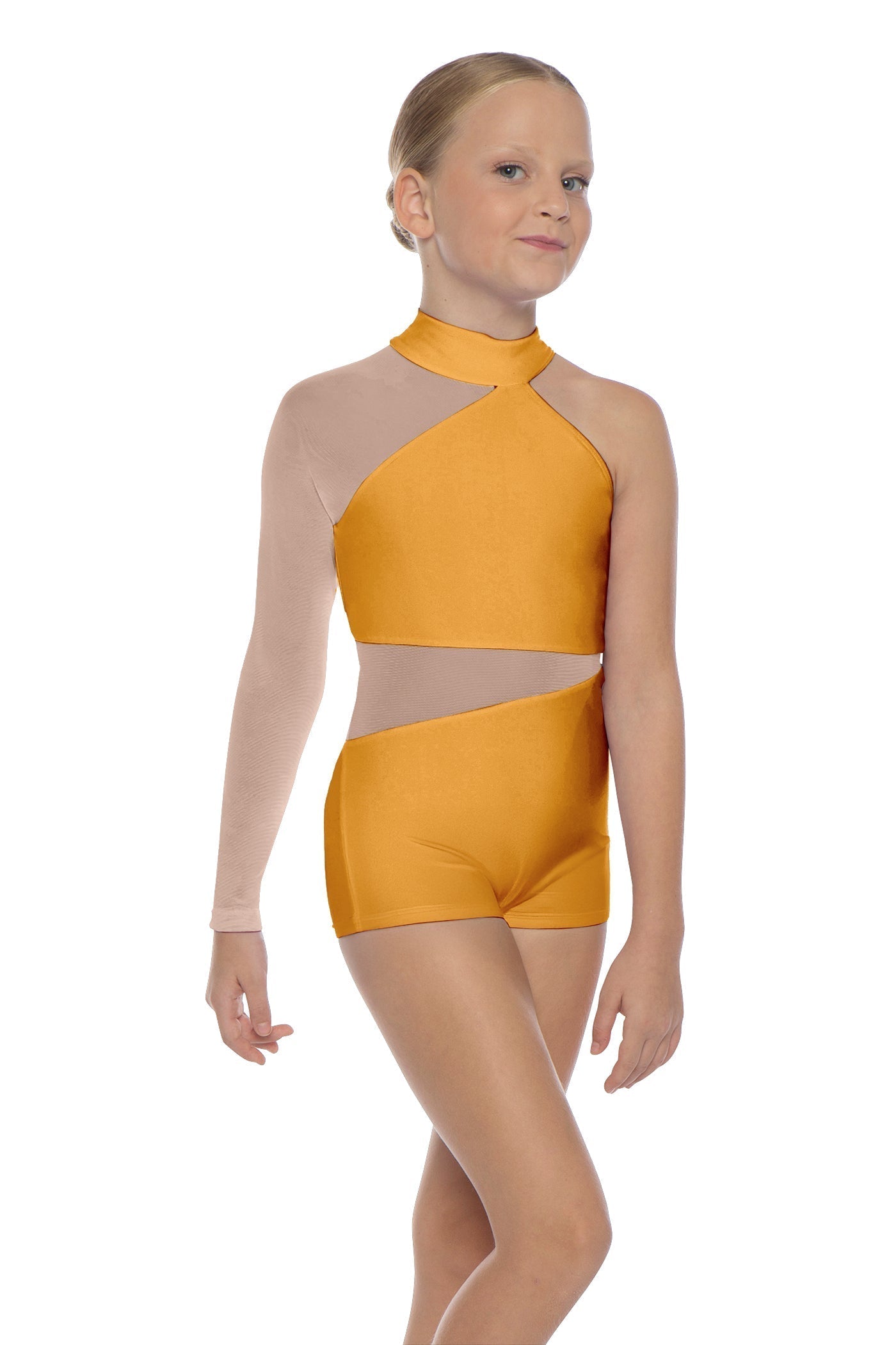 Solid Lycra Voltage Biketard