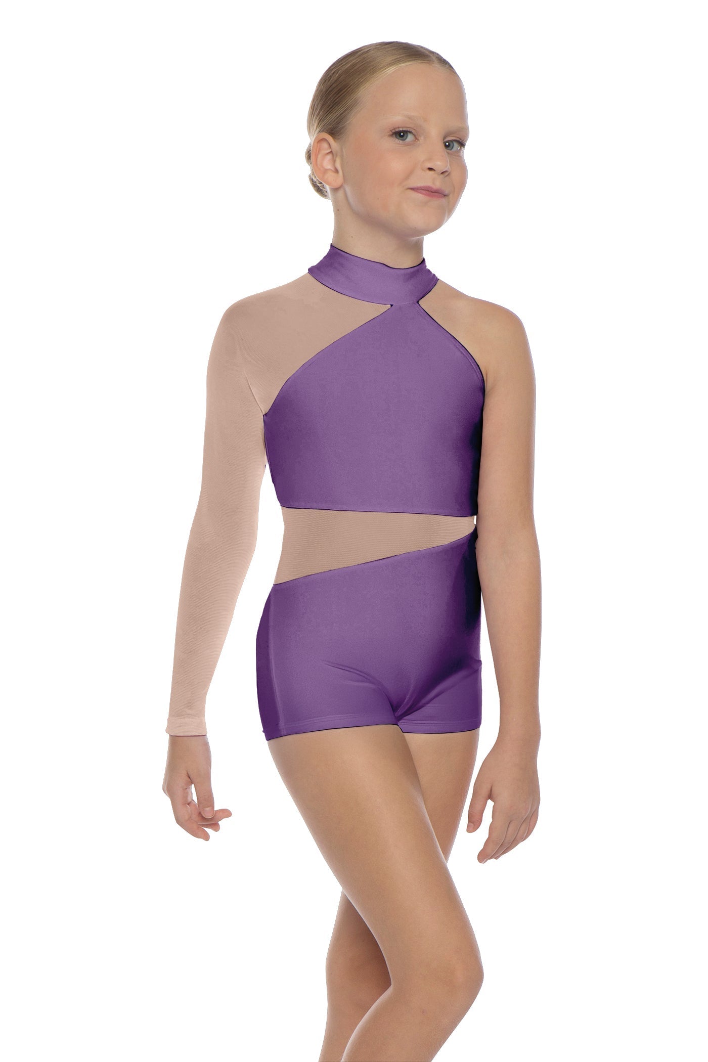 Solid Lycra Voltage Biketard