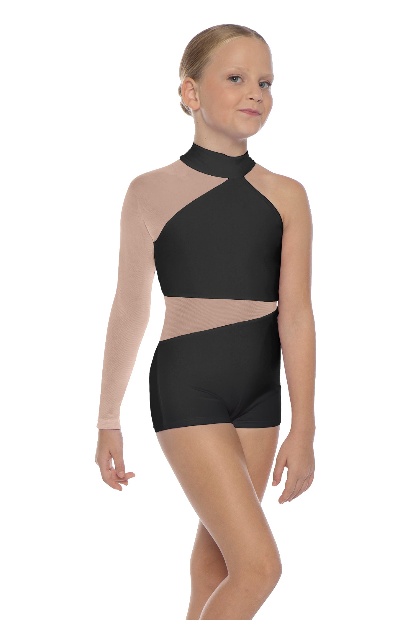 Solid Lycra Voltage Biketard