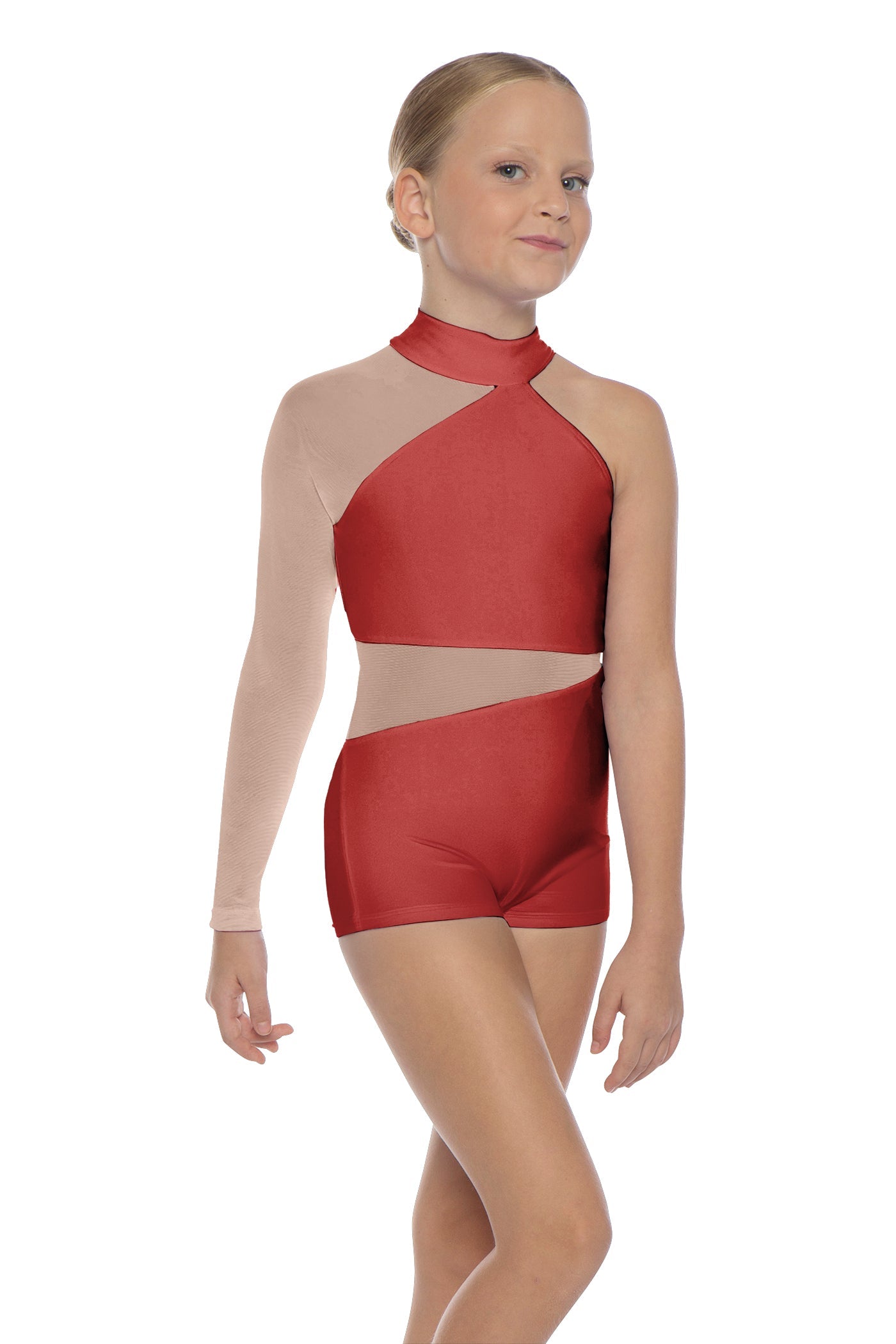 Solid Lycra Voltage Biketard