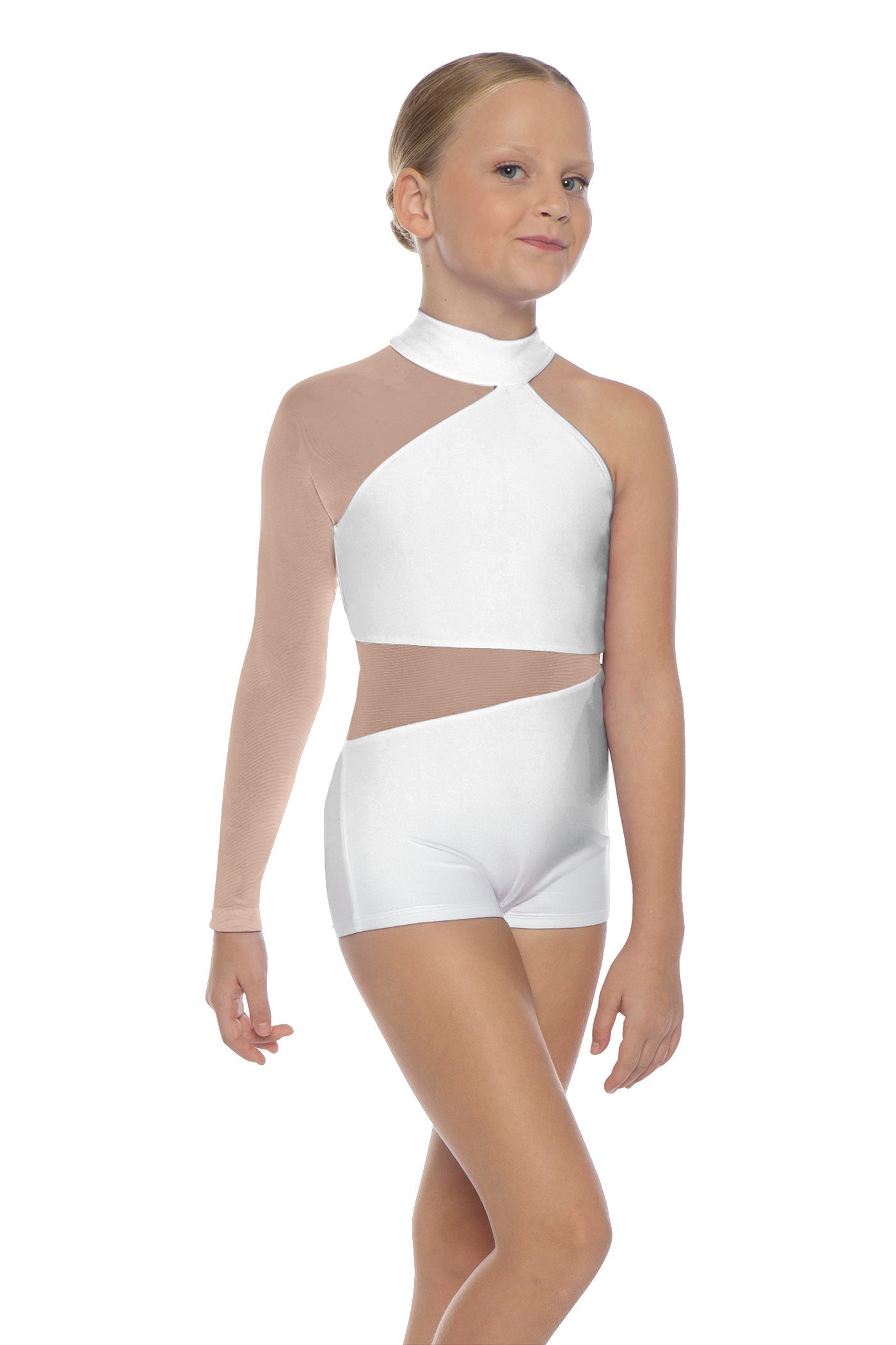 Solid Lycra Voltage Biketard