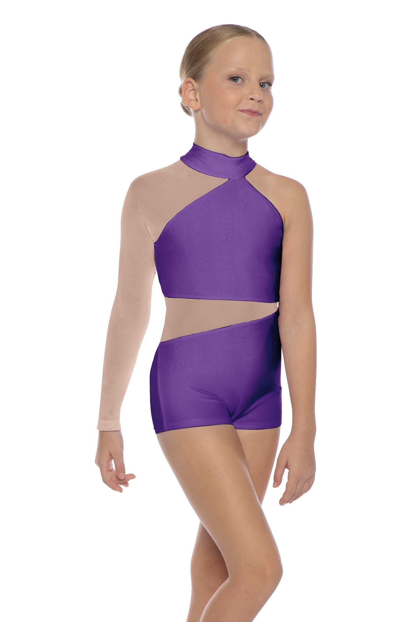 Solid Lycra Voltage Biketard
