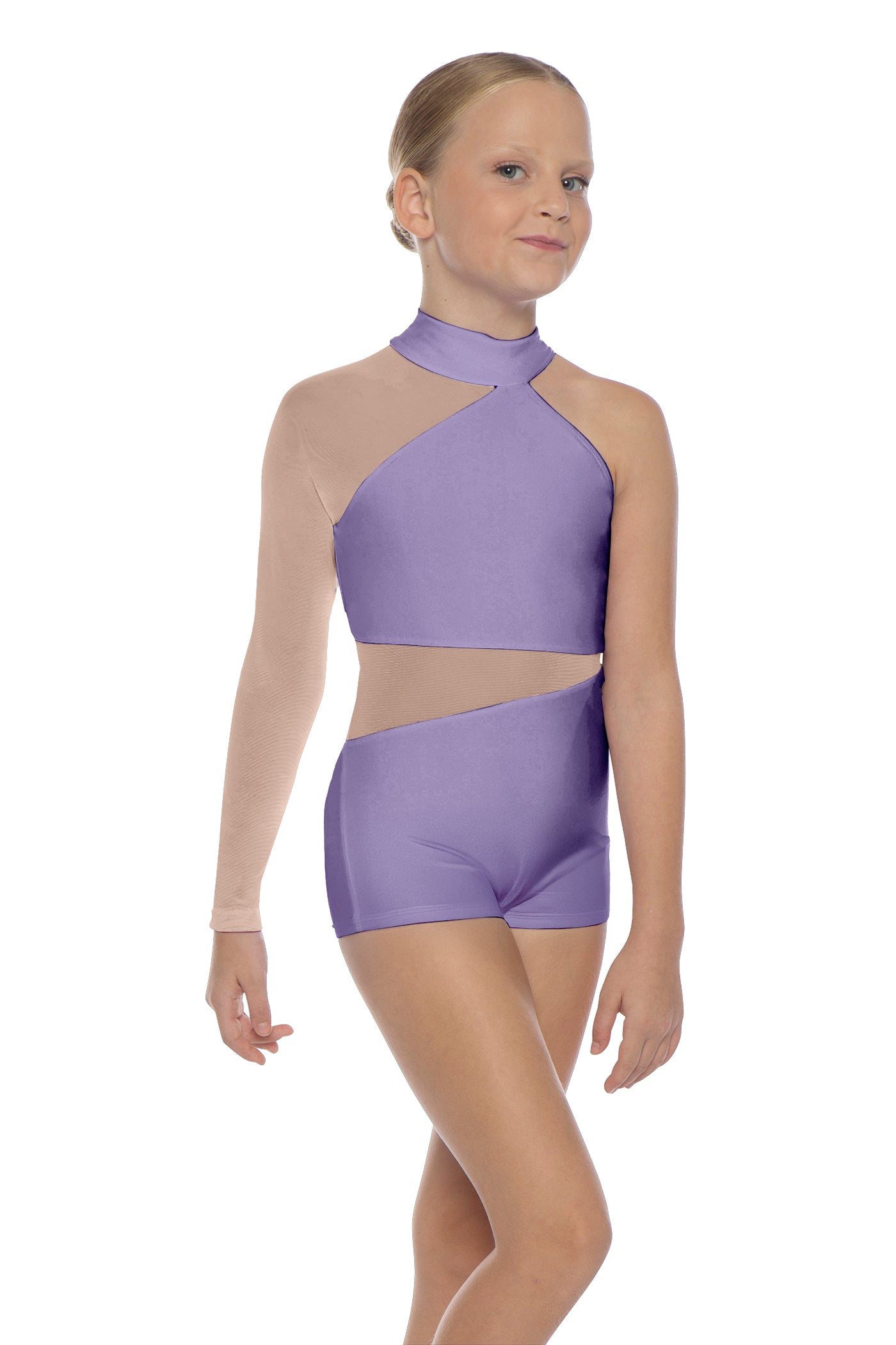 Solid Lycra Voltage Biketard