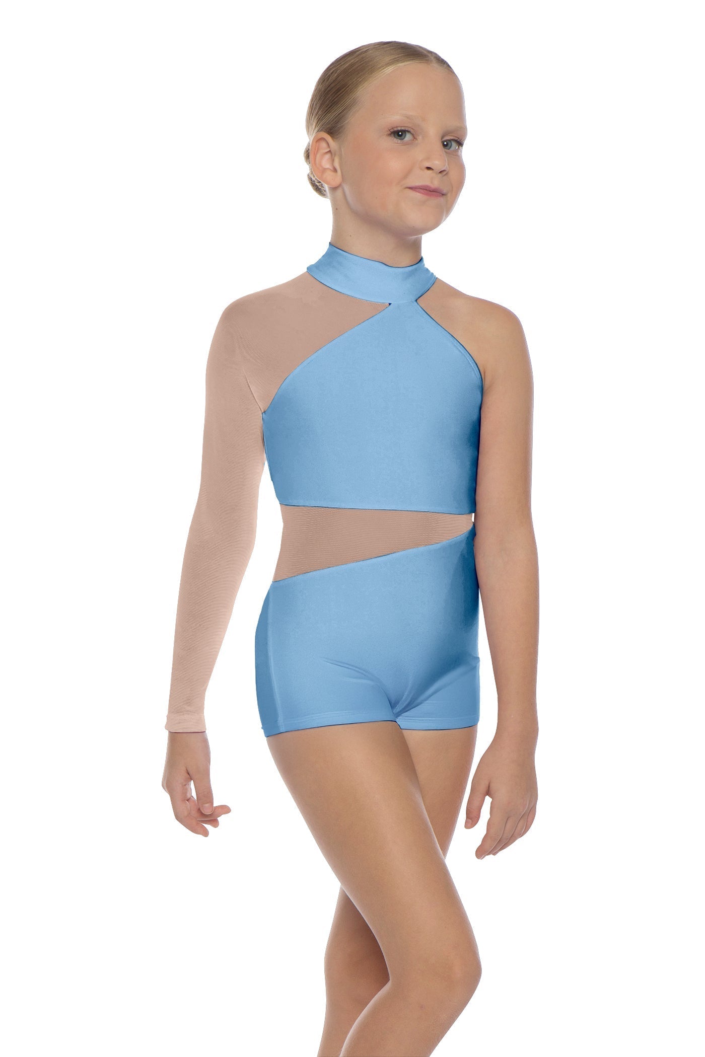 Solid Lycra Voltage Biketard