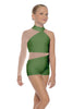 Solid Lycra Voltage Biketard