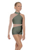 Solid Lycra Voltage Biketard