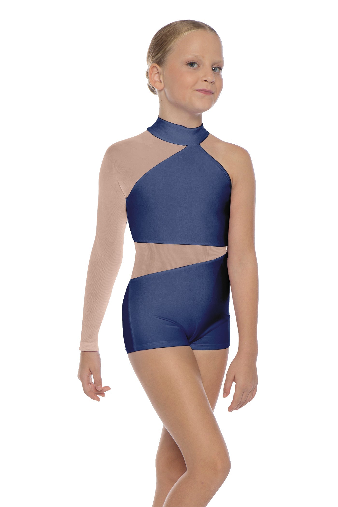 Solid Lycra Voltage Biketard