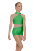 Solid Lycra Voltage Biketard