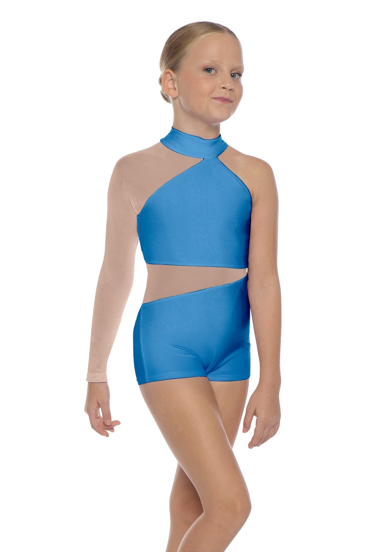 Solid Lycra Voltage Biketard