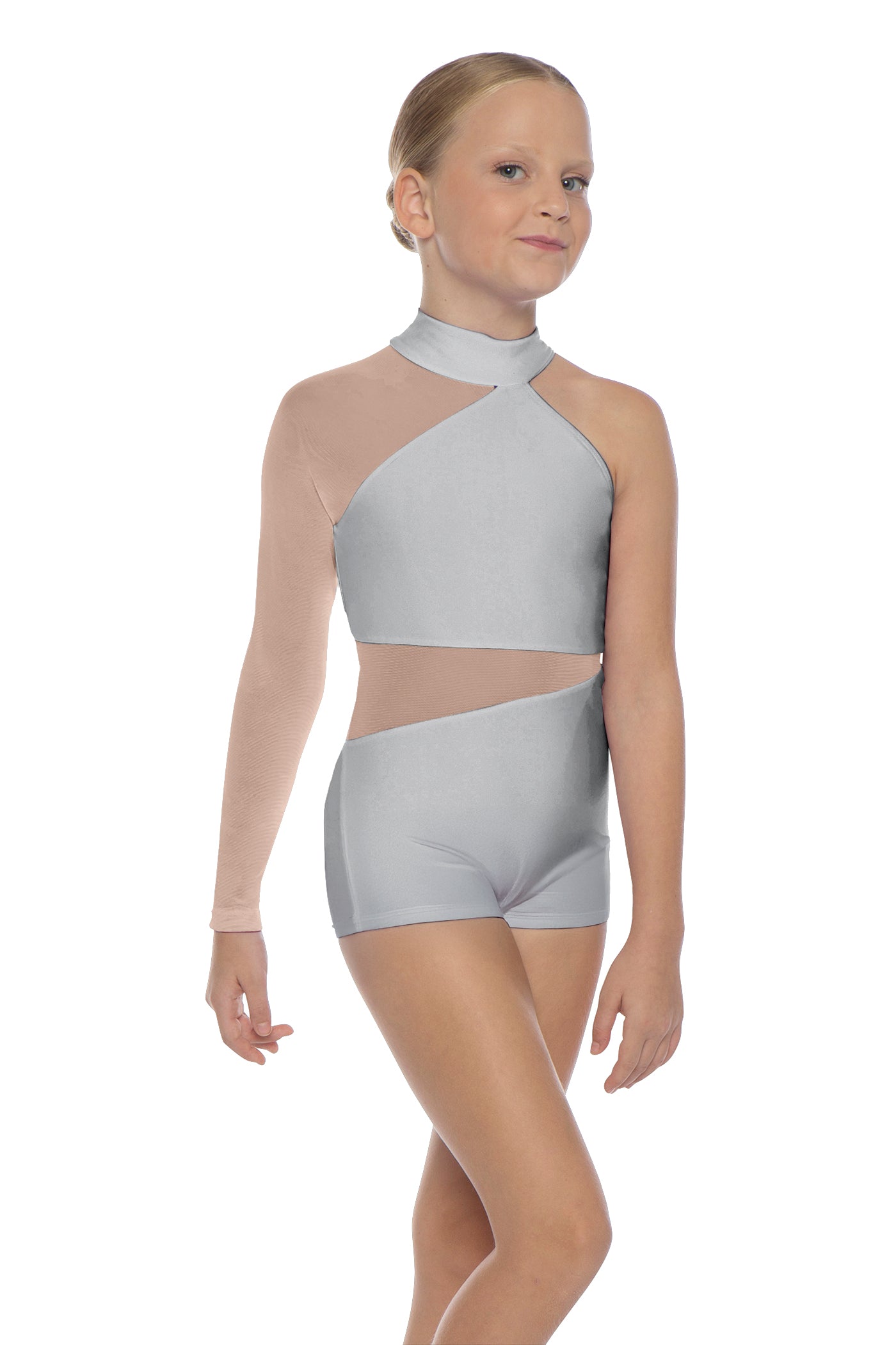 Solid Lycra Voltage Biketard