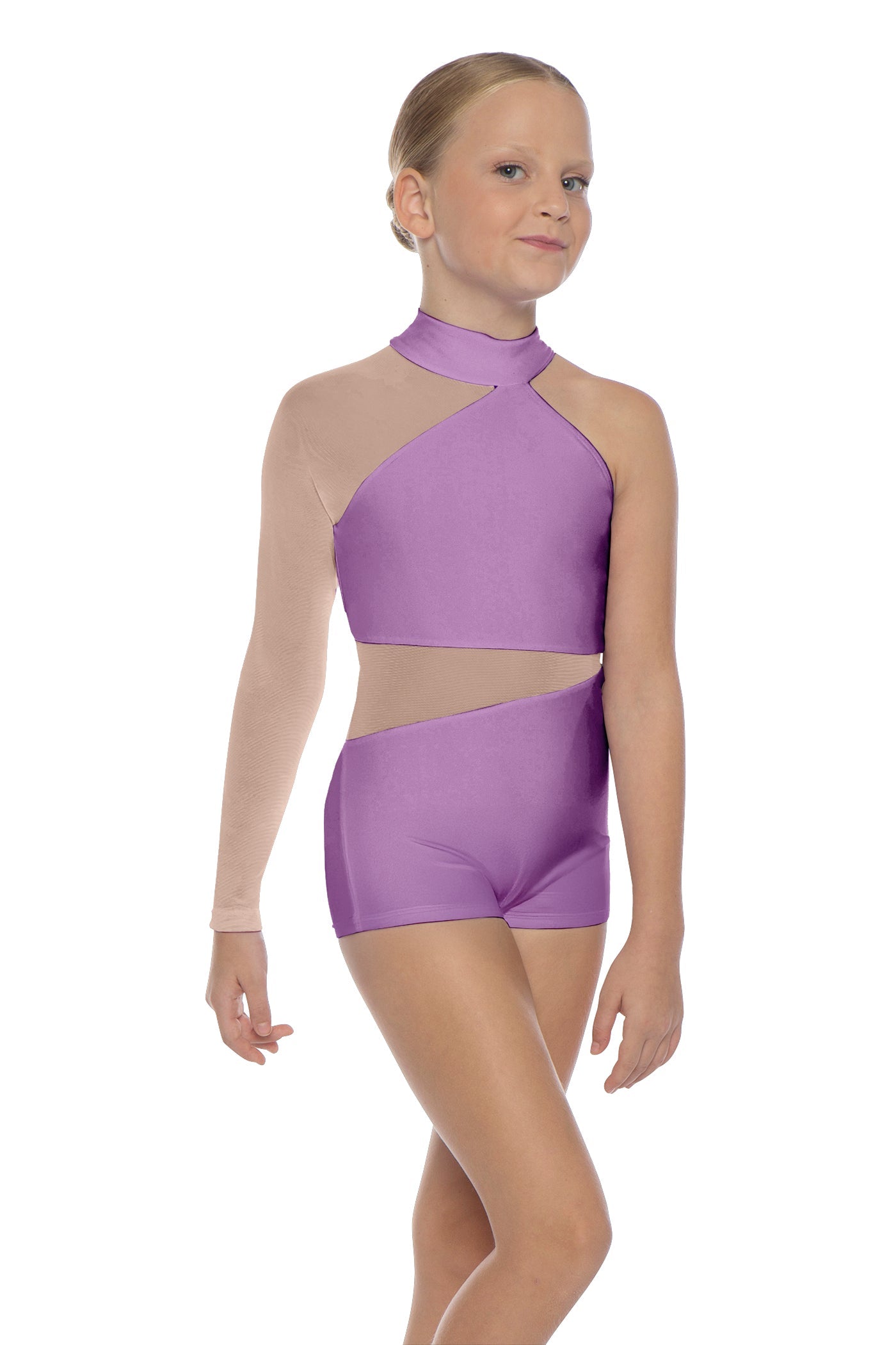 Solid Lycra Voltage Biketard