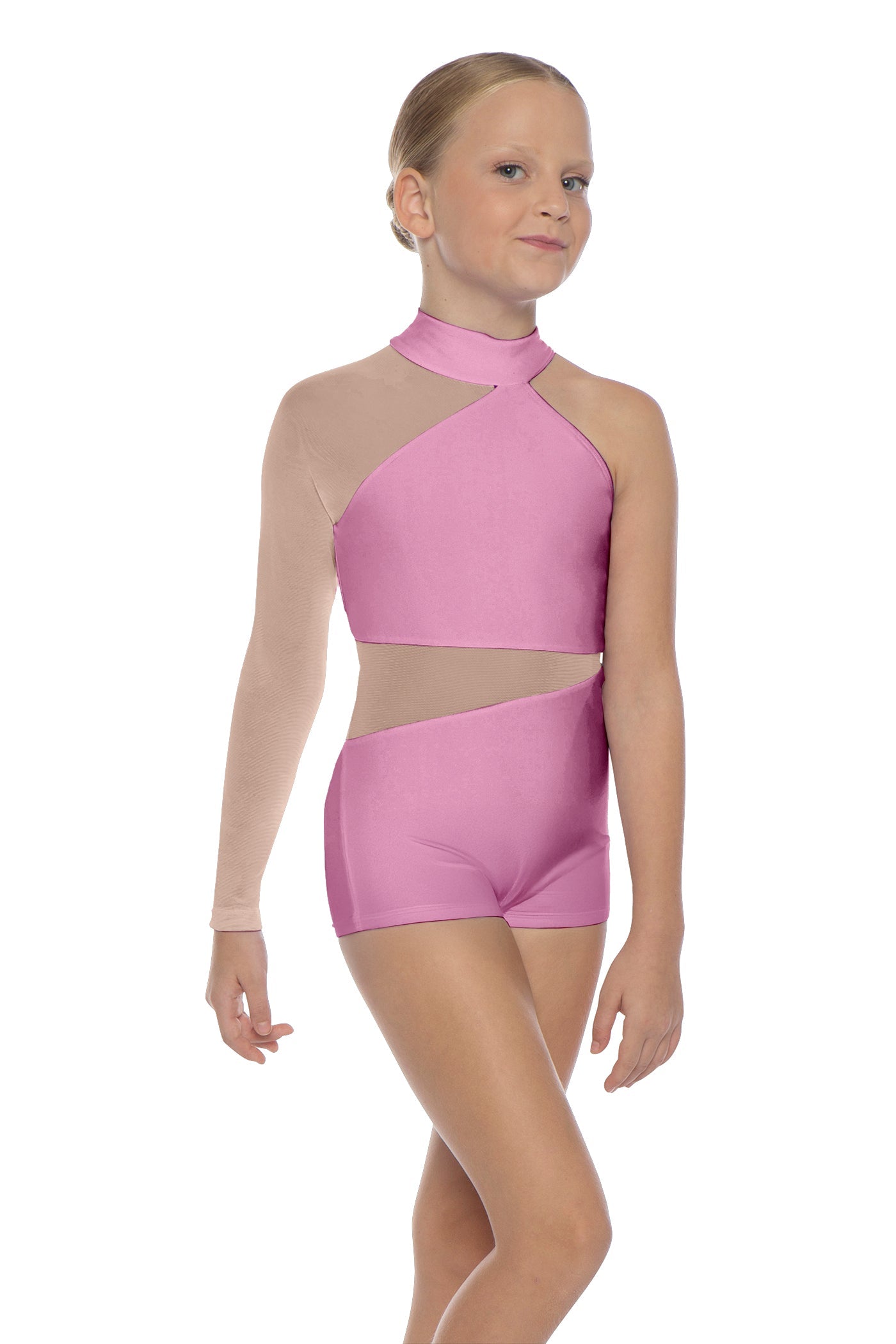 Solid Lycra Voltage Biketard