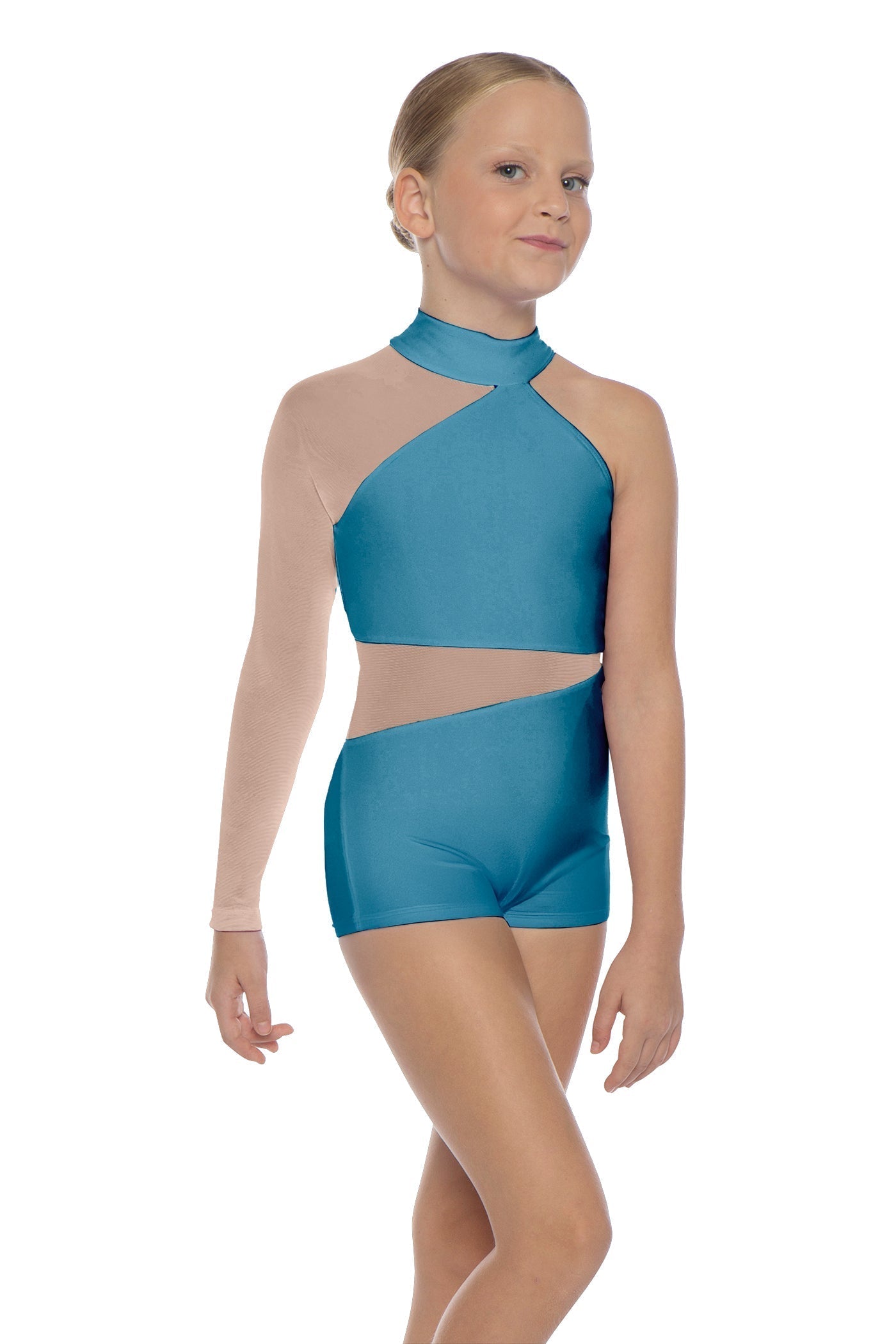 Solid Lycra Voltage Biketard