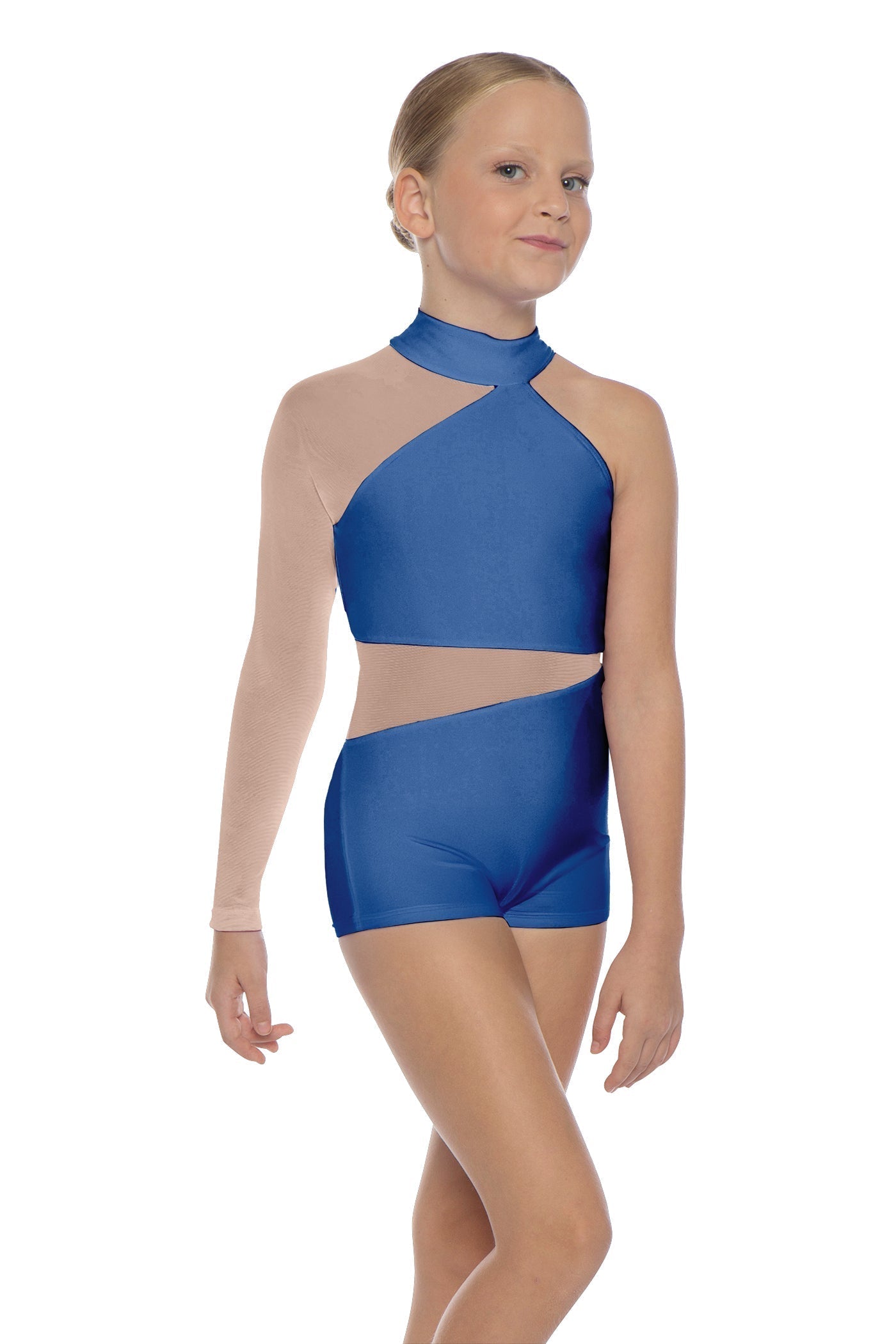 Solid Lycra Voltage Biketard