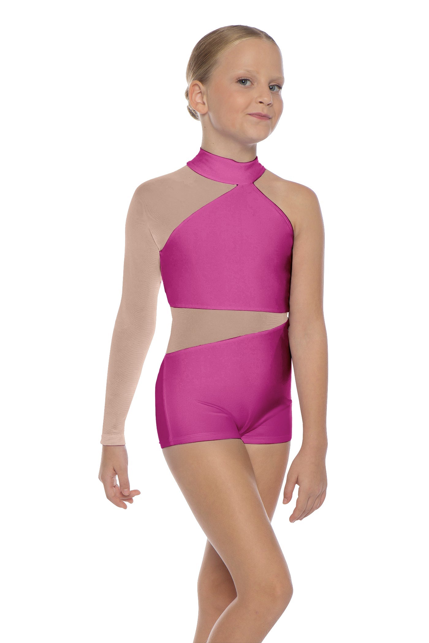 Solid Lycra Voltage Biketard