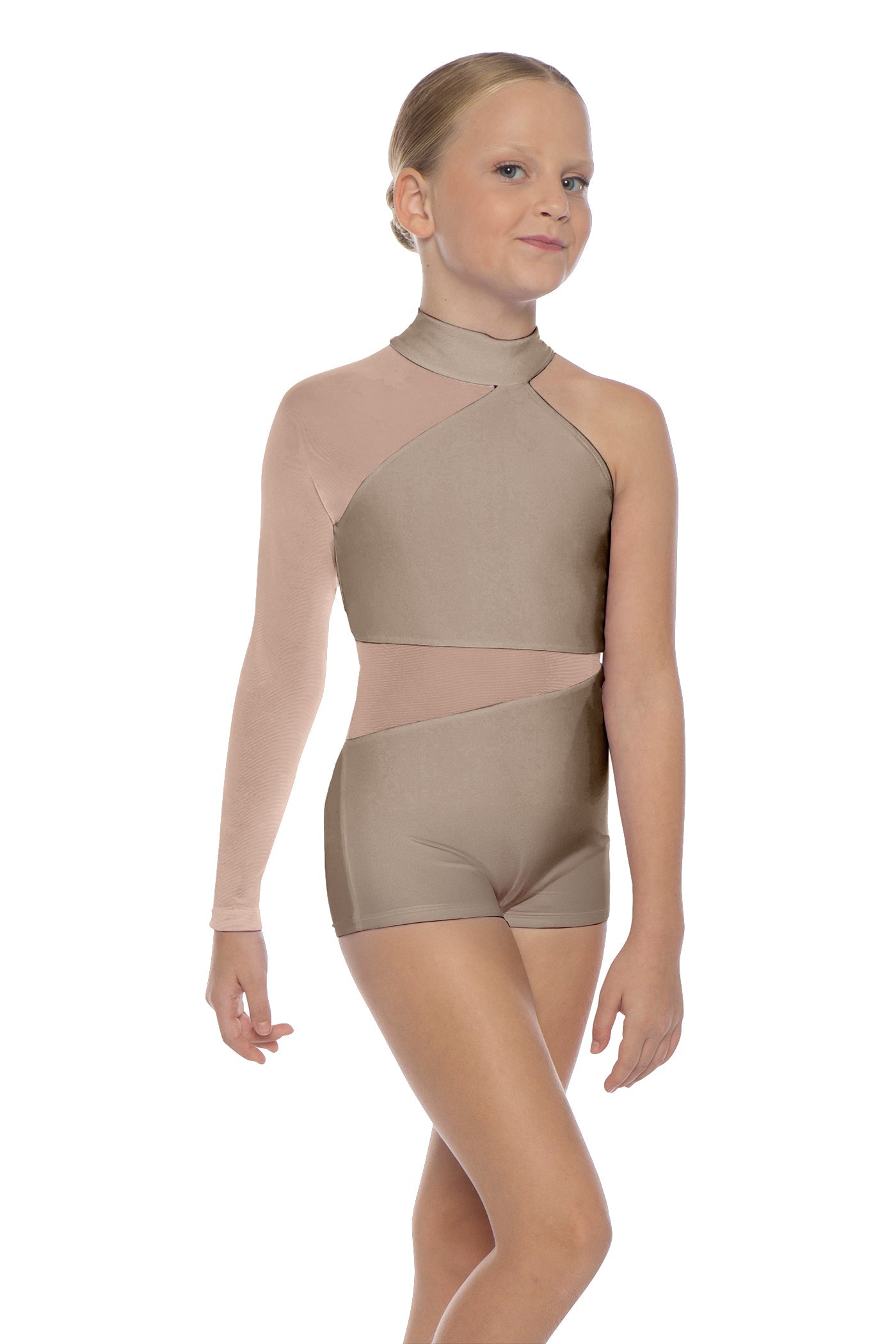 Solid Lycra Voltage Biketard