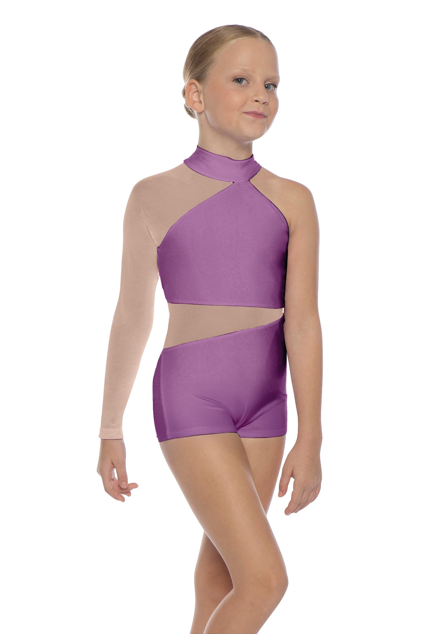 Solid Lycra Voltage Biketard