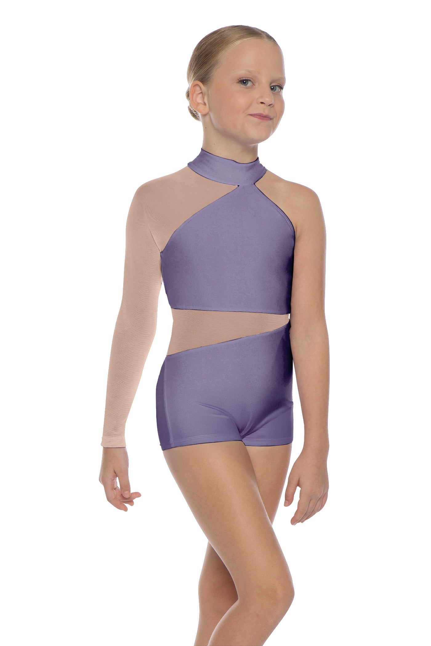 Solid Lycra Voltage Biketard