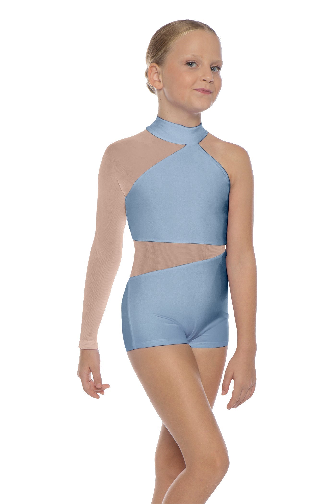 Solid Lycra Voltage Biketard