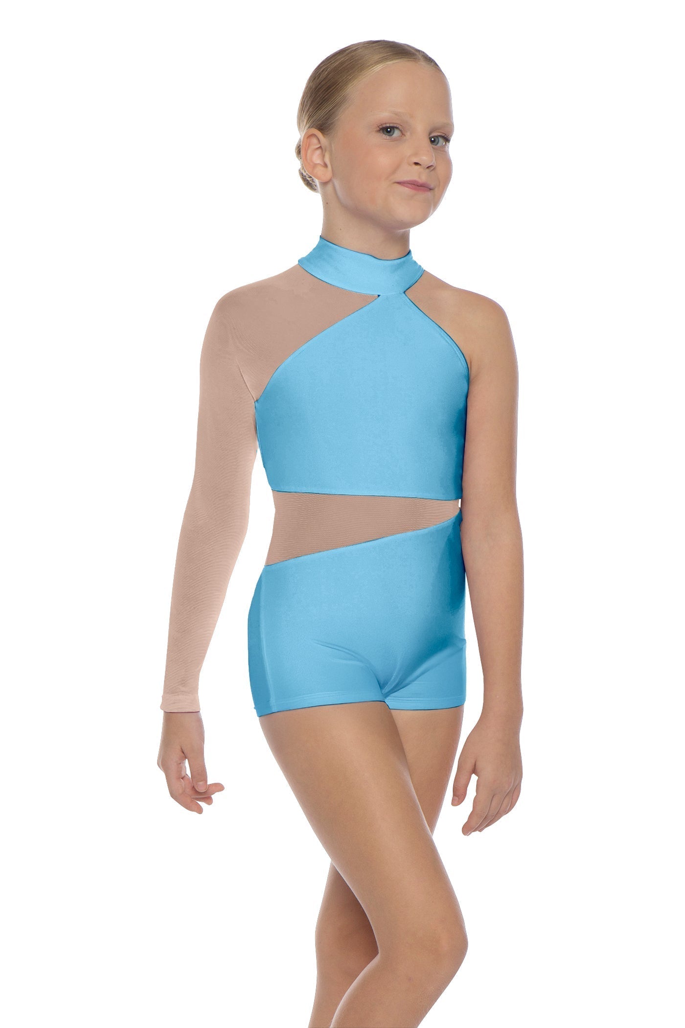Solid Lycra Voltage Biketard