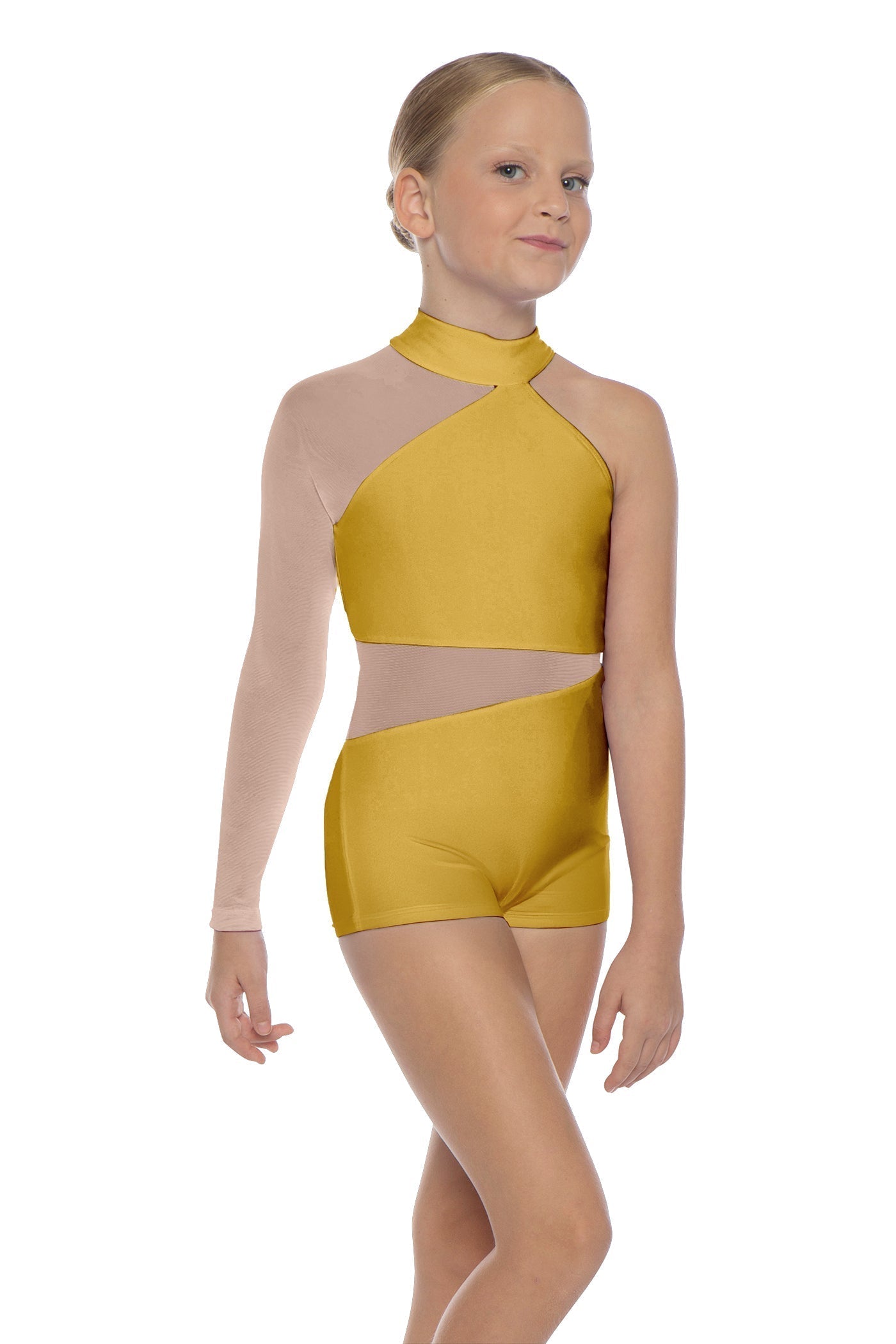 Solid Lycra Voltage Biketard
