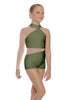 Solid Lycra Voltage Biketard