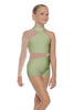 Solid Lycra Voltage Biketard