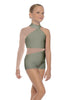 Solid Lycra Voltage Biketard