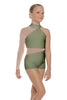 Solid Lycra Voltage Biketard