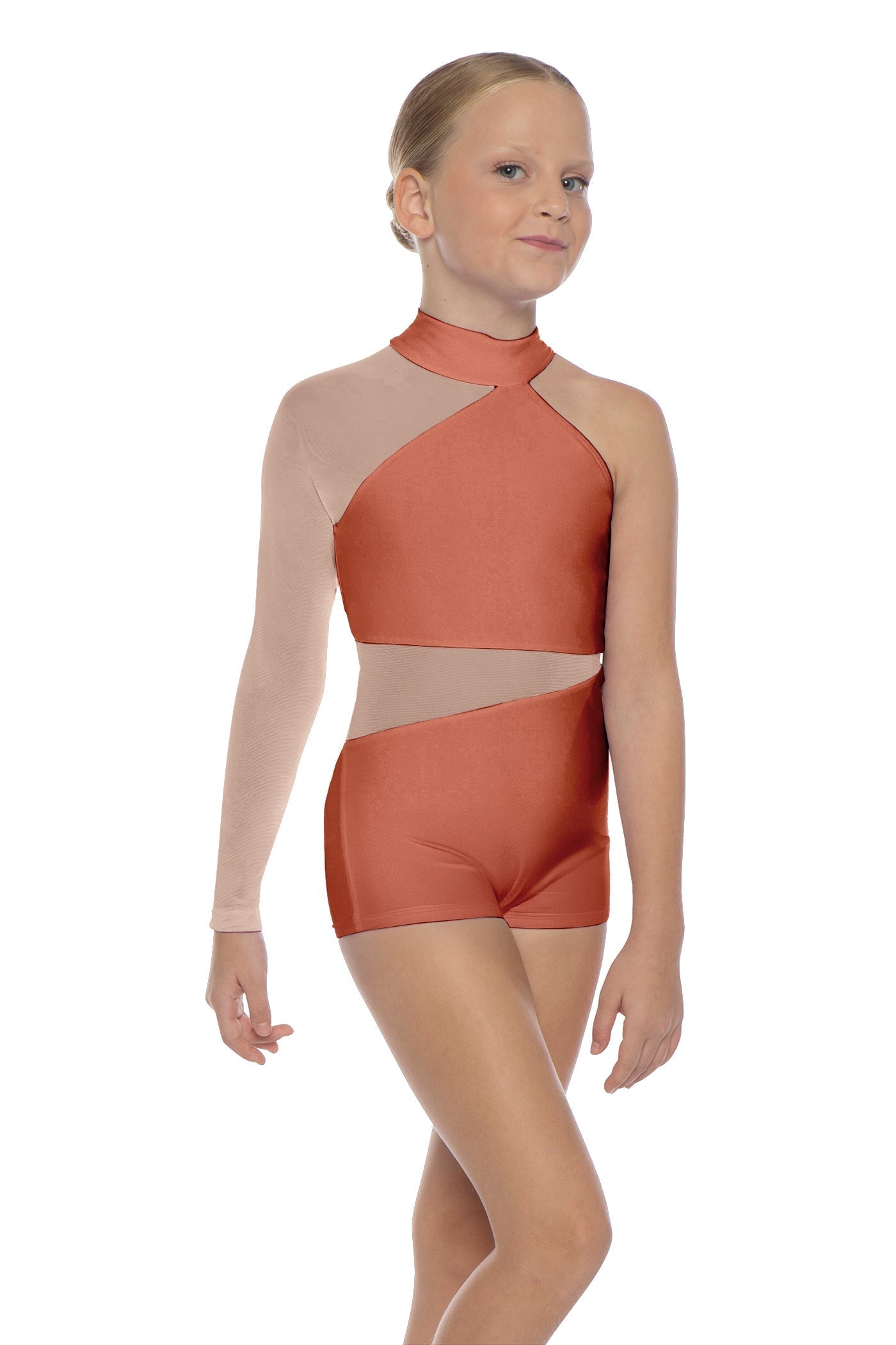 Solid Lycra Voltage Biketard