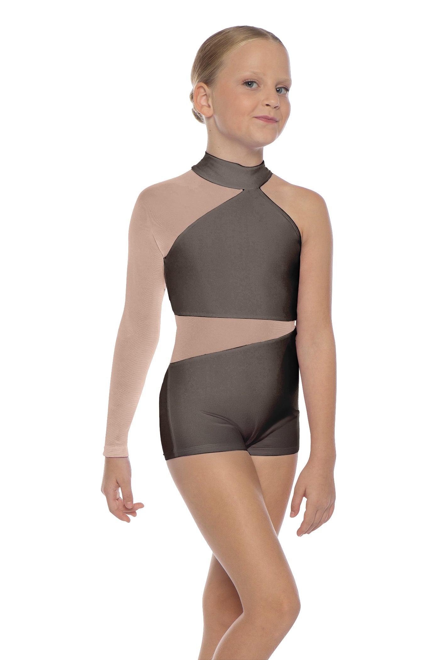 Solid Lycra Voltage Biketard