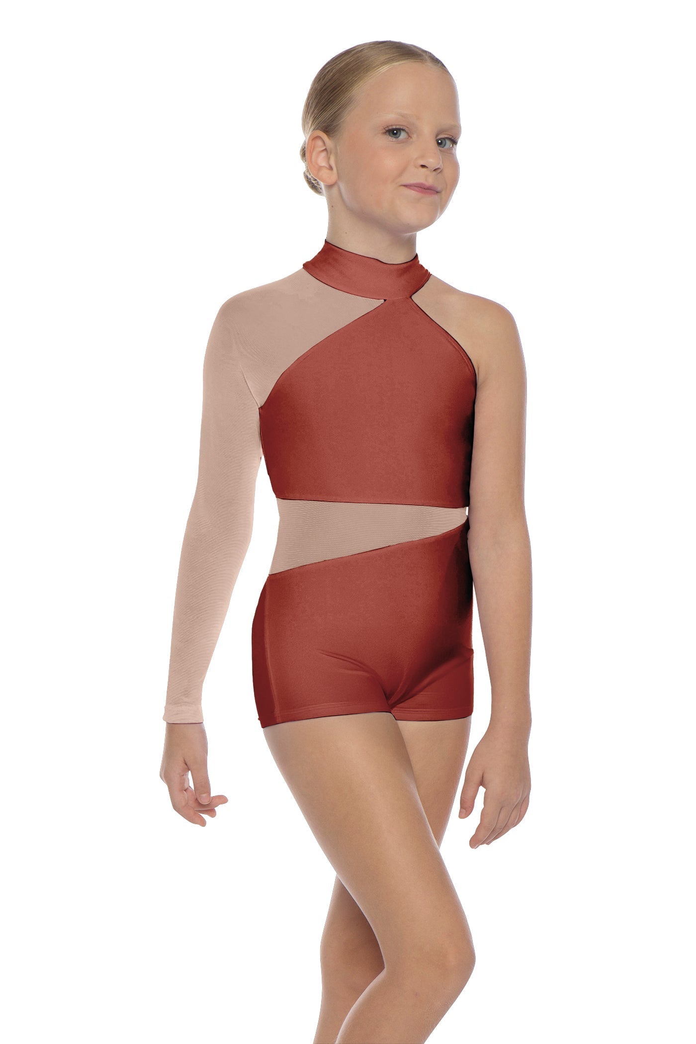 Solid Lycra Voltage Biketard