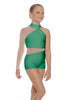 Solid Lycra Voltage Biketard