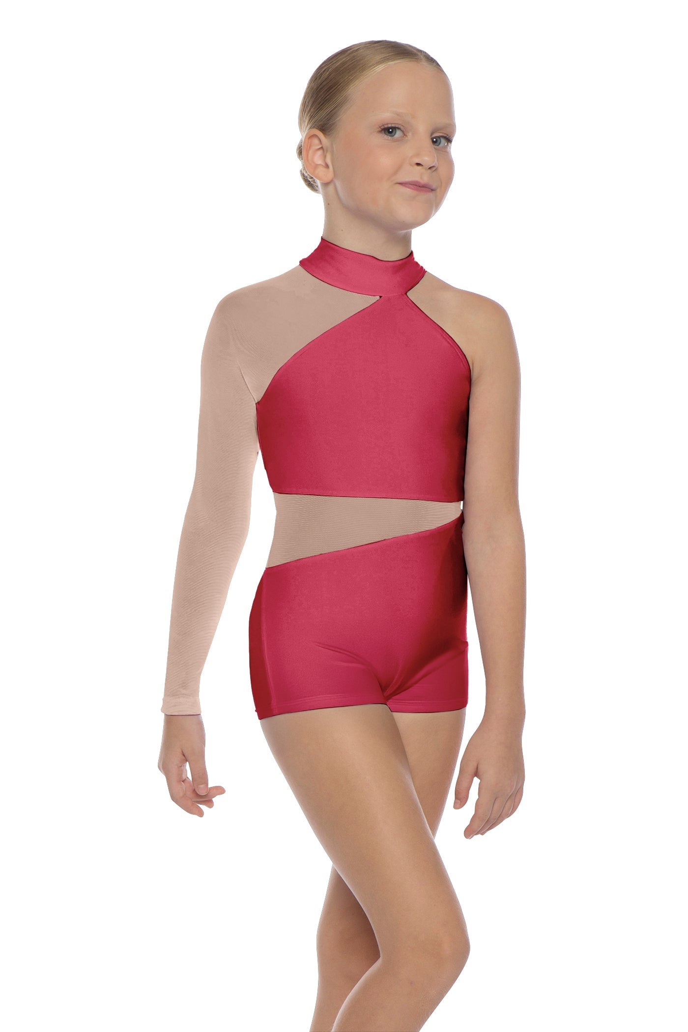 Solid Lycra Voltage Biketard