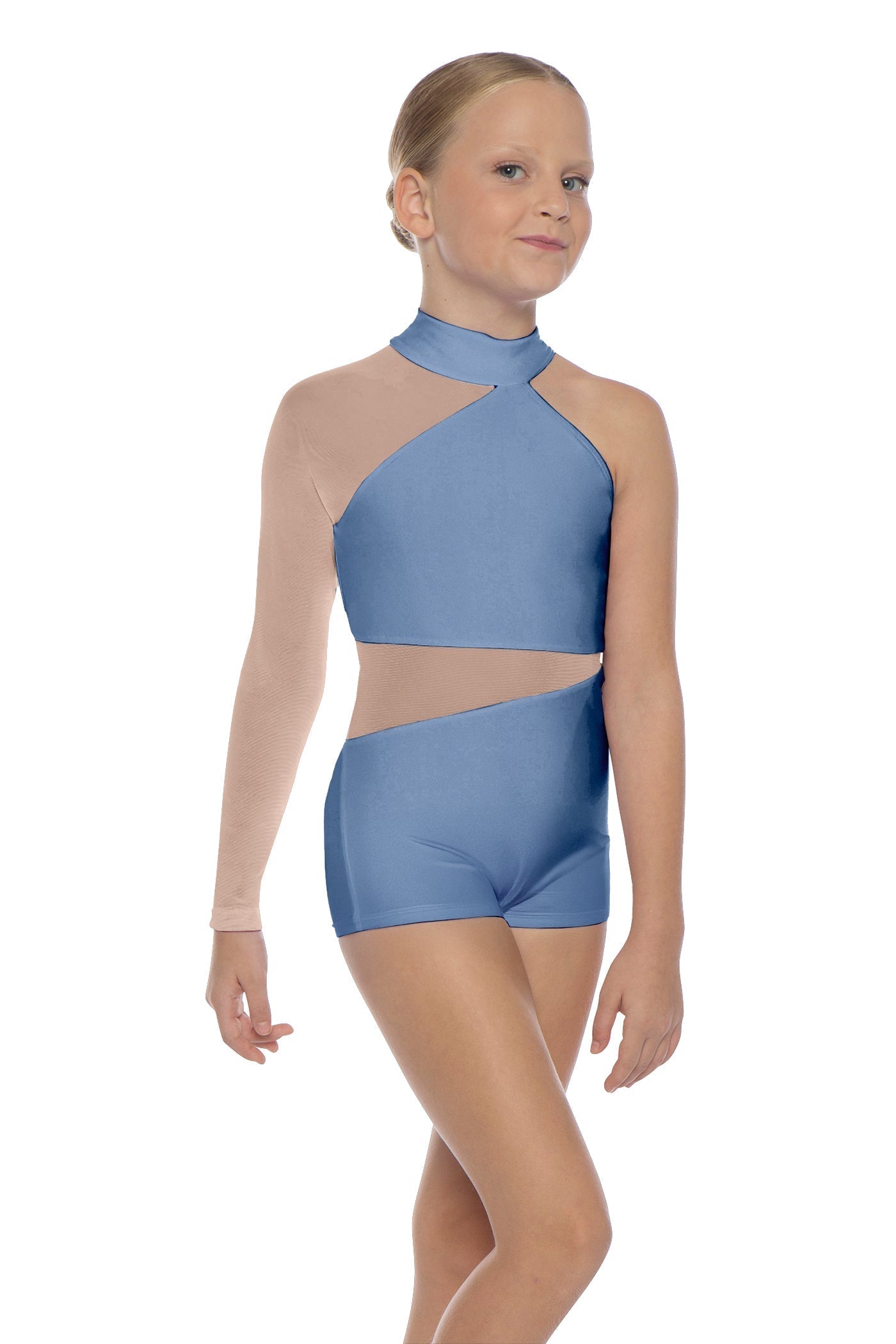 Solid Lycra Voltage Biketard