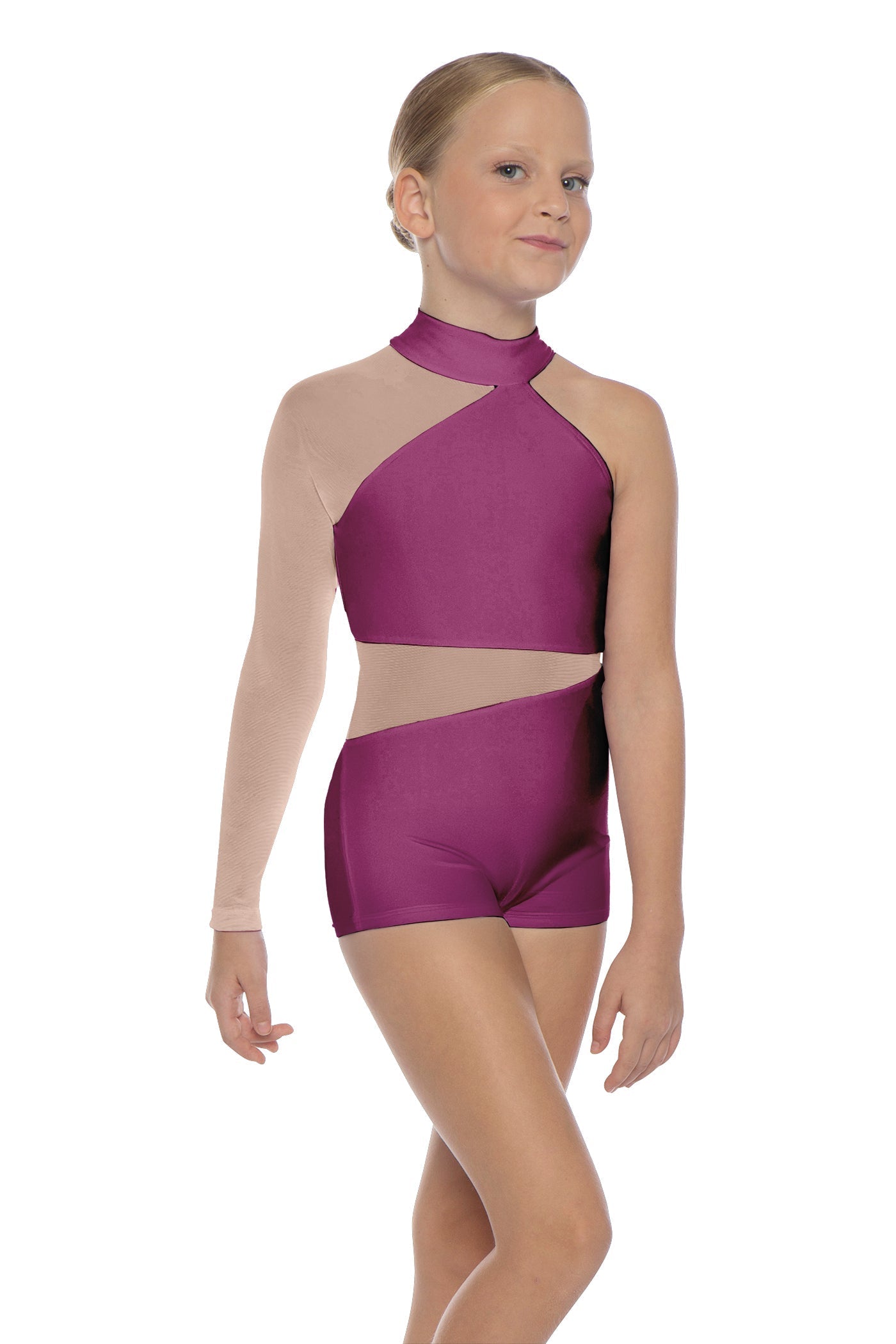 Solid Lycra Voltage Biketard