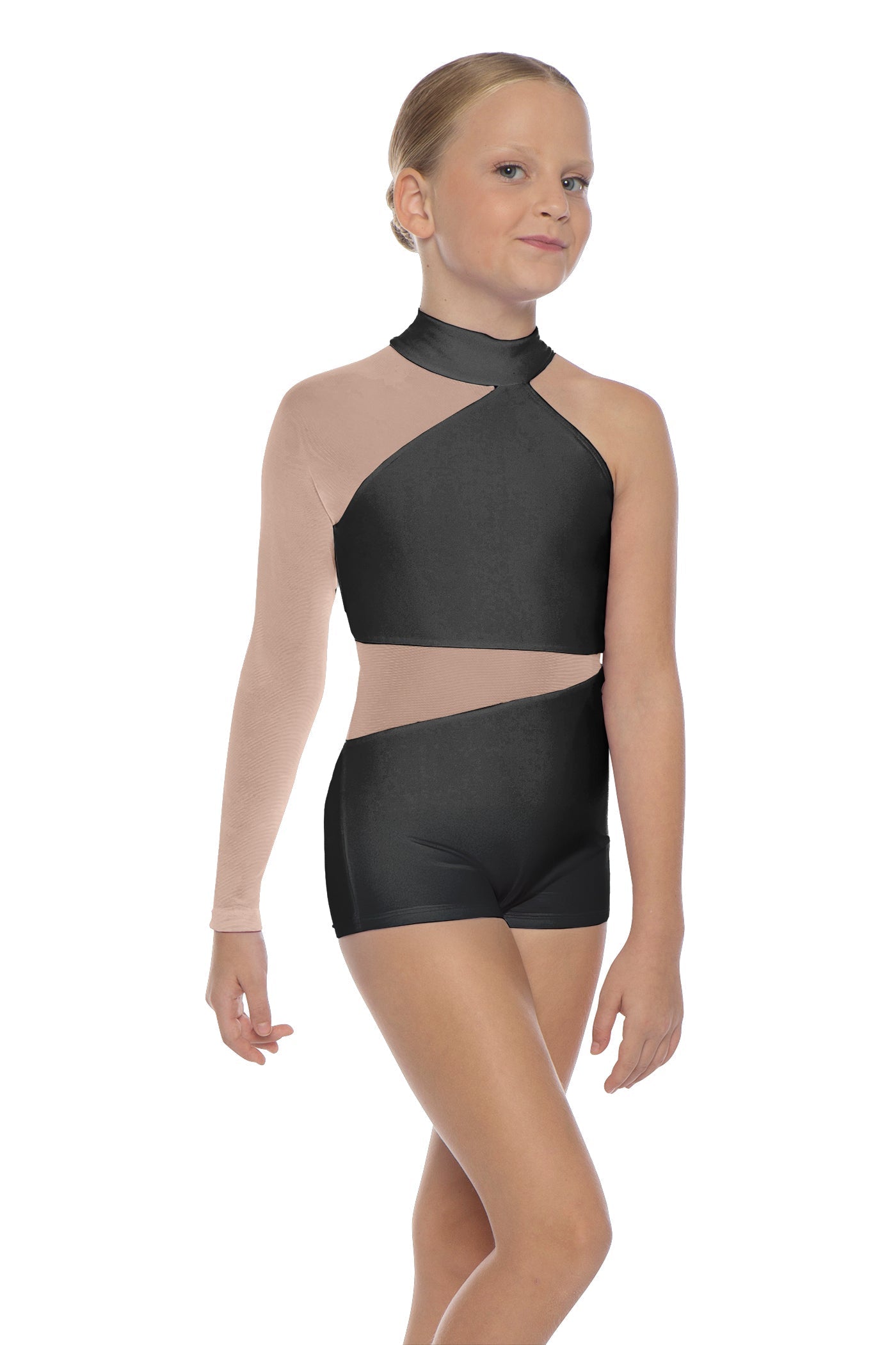 Solid Lycra Voltage Biketard