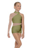 Solid Lycra Voltage Biketard