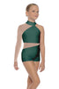 Solid Lycra Voltage Biketard
