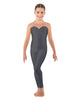 Solid Lycra Mesh Sweetheart Unitard