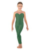 Solid Lycra Mesh Sweetheart Unitard