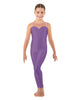 Solid Lycra Mesh Sweetheart Unitard