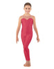 Solid Lycra Mesh Sweetheart Unitard