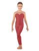 Solid Lycra Mesh Sweetheart Unitard